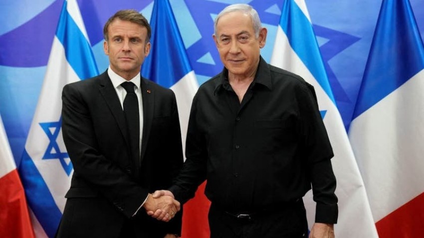 Macron Desak Israel Hentikan Serangan di Gaza, Netanyahu Tetap Kukuh