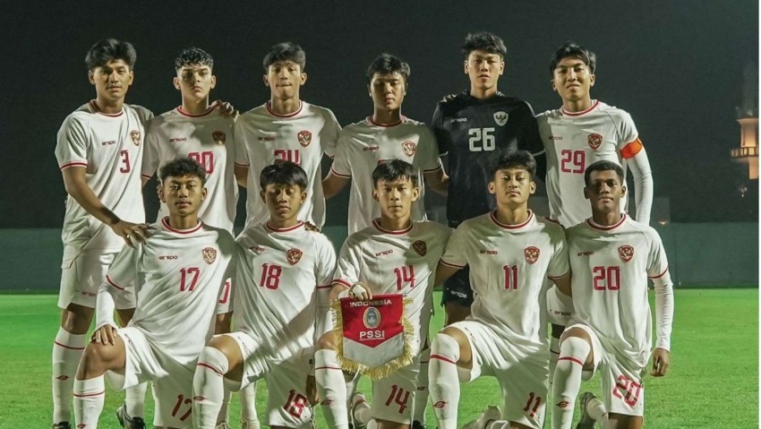 Pertahanan Solid Timnas Indonesia U-17 Tahan Gempuran Korea Selatan di Babak Pertama
