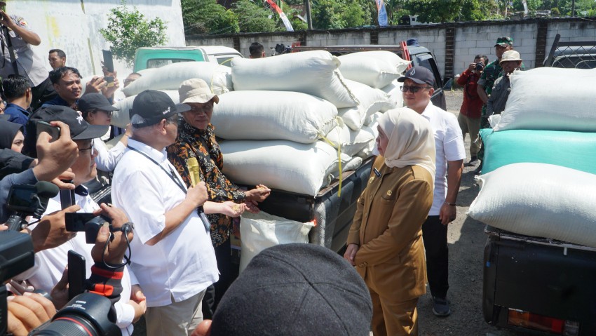 Panen Raya 5.500 Hektare Sawah, Jawa Timur Kokohkan Diri sebagai Lumbung Pangan Nasional
