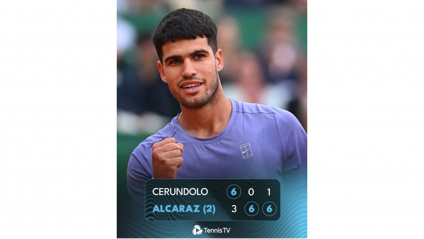 Alcaraz Selamat di Monte Carlo Masters Setelah Tumbangkan Francisco Cerundolo