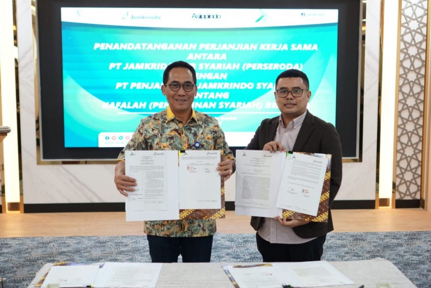 Kolaborasi Jamkrindo Syariah dan Jamkrida NTB Perluas Penjaminan Surety Bond Proyek Nasional