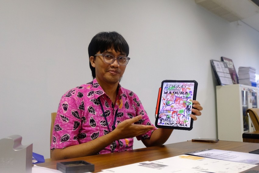 Lewat Poster, Dosen ITS Kenalkan Budaya Madura ke Kancah Internasional