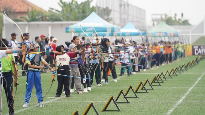 MilkLife Archery Challenge 2025 Kudus Dibanjiri Peserta, Panahan Anak SD Makin Diminati