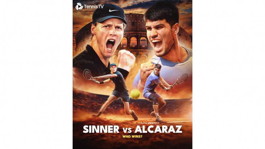Pertarungan Final Roma Master Terdahsyat: Carlos Alcaraz VS Jannik Sinner, Siapa Yang Terhebat?