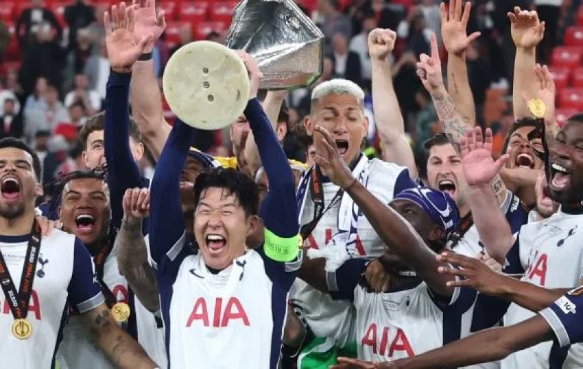 Kalahkan MU 1-0, Tottenham Hotspur Juara Europa League 2025