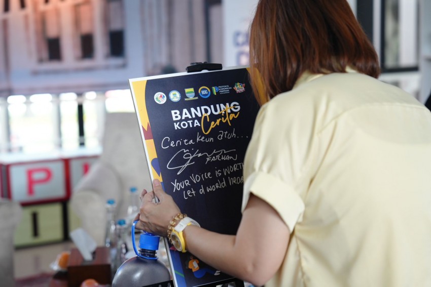 Apresiasi Bandung Kota Cerita, Wamenekraf: Bisa Jadi Wadah Kolaborasi Kreatif