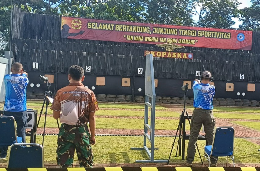 Cari Petembak Profesional, Puskopaska TNI AL Gelar Kejuaraan Menembak Pistol