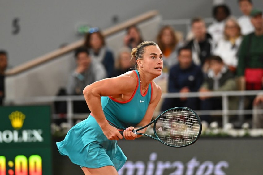 Aryna Sabalenka, Unggulan No 1 Roland Garros Terlalu Perkasa, Rakhimova Lawan Pertama Disikat 6-1,6-0