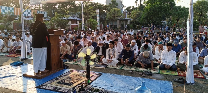 Khotbah Iduladha, Ustaz Ismail Ibrahim: Hari Ini Kita Deklarasi Keimanan