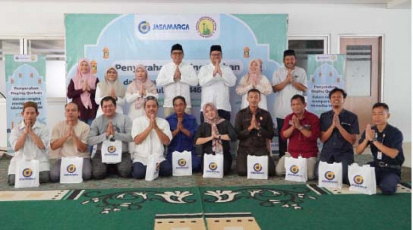 Jasa Marga Group Salurkan 344 Hewan Kurban, Kontribusi Nyata Bagi Mayarakat Sekitar Jalan Tol