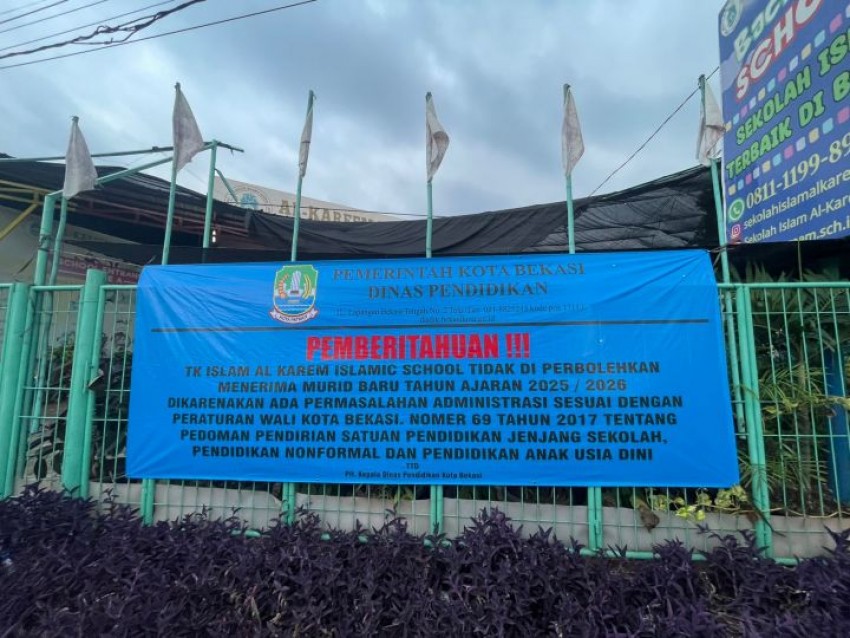 Yayasan Al Kareem Janji Jual Aset Demi Ganti Rugi Orangtua dan Gaji Guru, Disdik Bekasi Siap Salurkan Murid ke Sekolah Baru