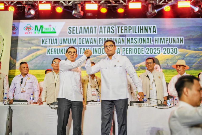 Sudaryono Resmi Pimpin HKTI, Fadli Zon Serahkan Estafet Kepemimpinan untuk Majukan Petani