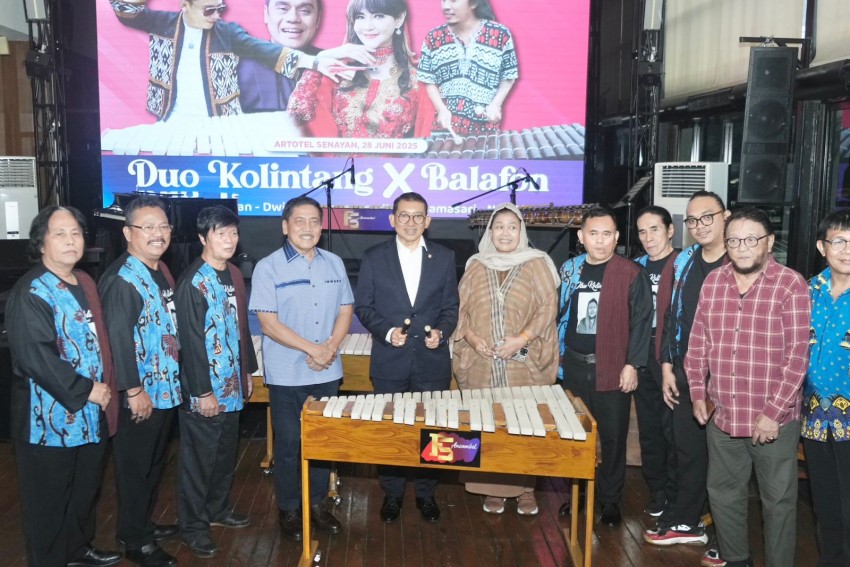 Menteri Kebudayaan Luncurkan Musik Kolaborasi KolintangBalafon Oh Minahasa dan Haiti, Harmoni Kolaborasi Lintas Budaya