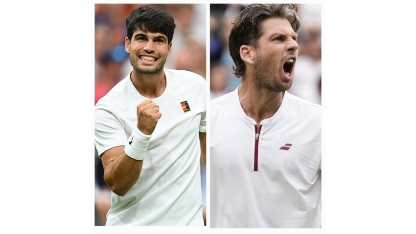 Alcaraz Tumbangkan Rublev Dengan Kerja Keras, di Perempat Final Bertemu Jagoan Tuan Rumah Cameron Norrie