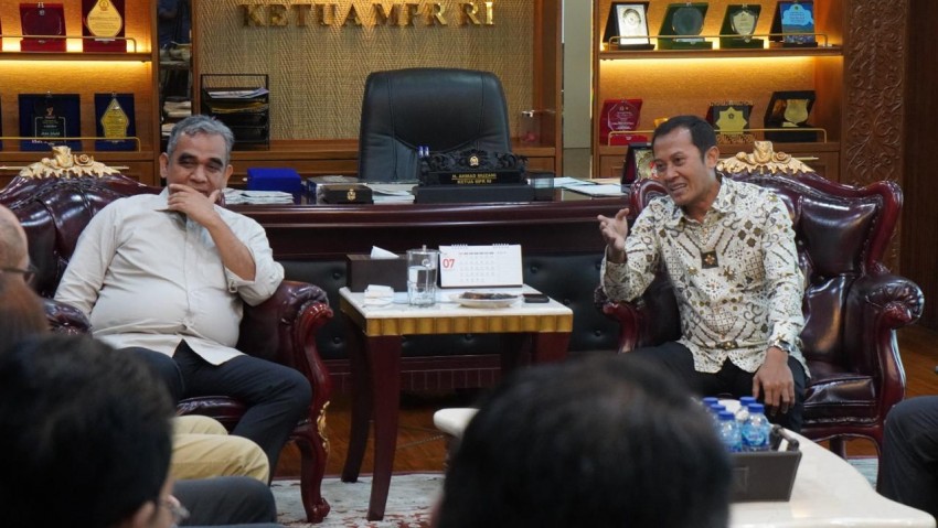 Ahmad Rofiq, Ketum Partai Gema Bangsa Temui Ketua MPR RI Bahas Berbagai Isu Hangat Tentang Kebangsaan