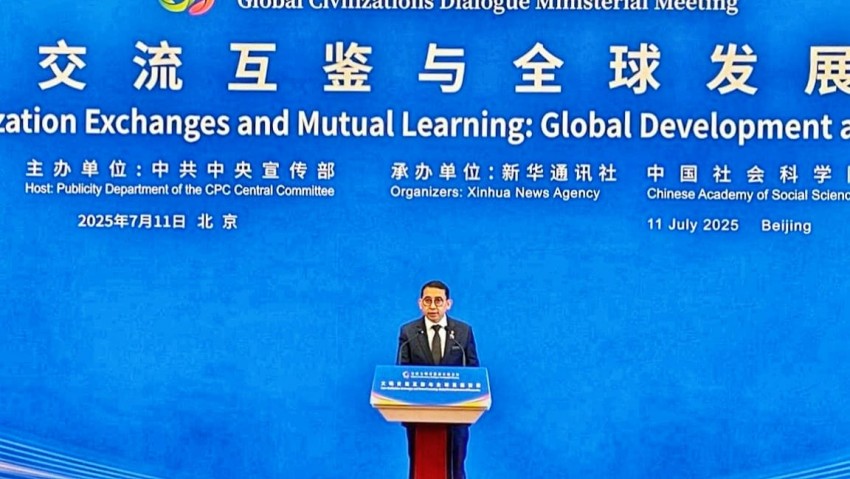 Fadli Zon Bicara di Forum Global Tiongkok: Serukan Keadilan dan Dialog Peradaban