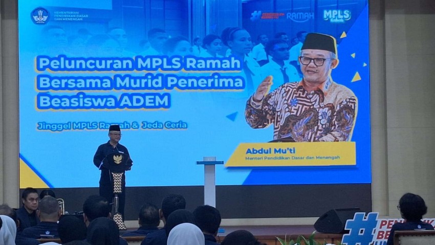 MPLS Resmi Dimulai Hari Ini, Menteri Dikdasmen Imbau Orangtua Antar Anak ke Sekolah