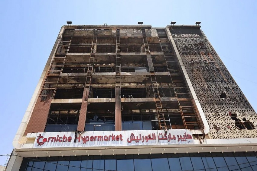 Baru 7 Hari Dibuka Mal di Irak Hangus Terbakar, Korban Tewas 61 Orang