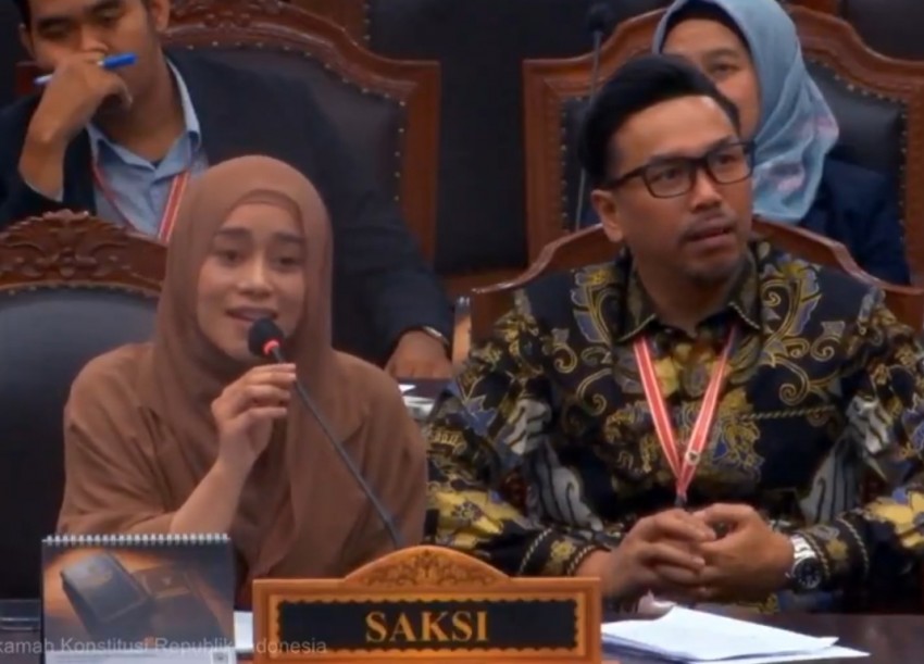 Lesti Kejora Ubah Ruang Sidang MK Jadi Panggung Konser Musik