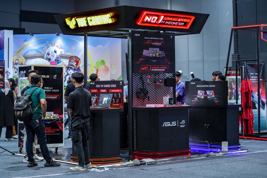 Hadir di HoYo FEST 2025 Surabaya, ASUS ROG Jawab Rasa Penasaran Gamers