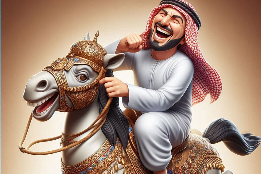 Menunggangi Hujan Bersama Abu Nawas: Ketika Akal Lebih Tajam dari Kecepatan Kuda Raja