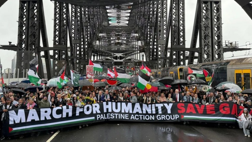 Aksi Pro-Palestina di Sidney, Puluhan Ribu Orang Turun ke Jalan