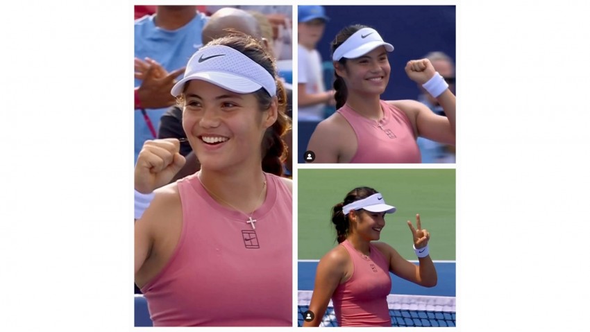 Si Cantik Emma Raducanu Nyaris Kalahkan Aryna Sabalenka di Cincinnati Open