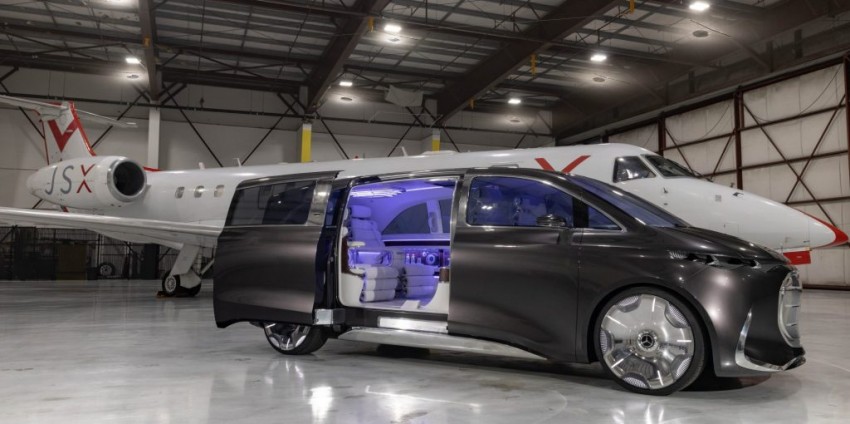 Mercedes Vision V Concept: Sebuah Jet Pribadi di Atas Roda Yang Super Nyaman