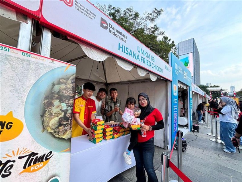 BSI Meriahkan HUT RI ke-80 dengan Kolaborasi UMKM dan Ekonomi Rakyat