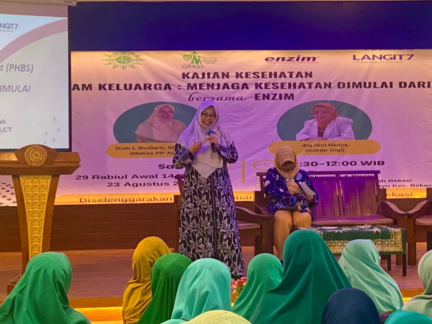 Bersama Enzim, Aisyiyah Perkuat PHBS Keluarga untuk Lindungi Generasi Sehat