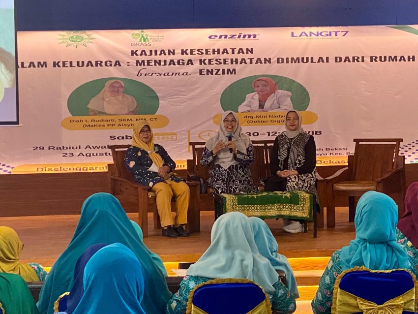 Lewat PHBS, Aisyiyah dan Enzim Ingatkan Kesehatan Mulut Bagian dari Ibadah