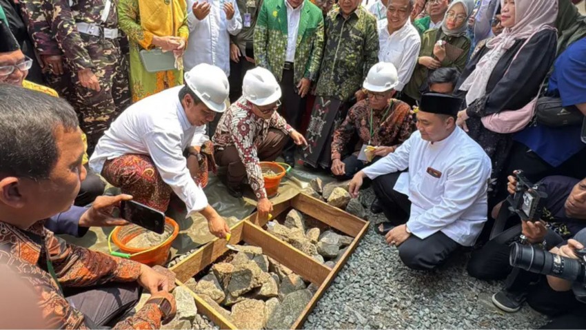 Peletakan Batu Pertama Graha Muhammadiyah-NU di Bekasi Jadi Ikon Persatuan Umat