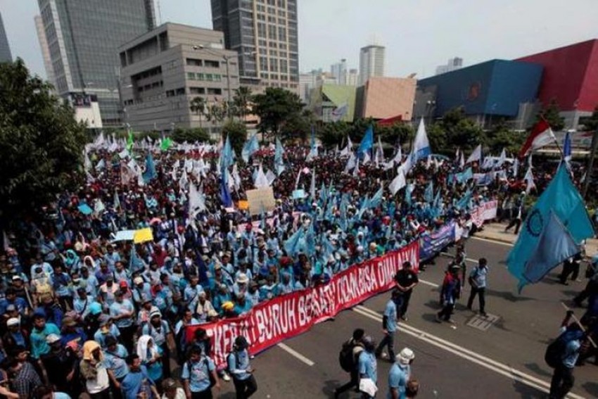 Demo Buruh 28 Agustus, Ini Rute Lengkap Pergerakan Massa di Jakarta