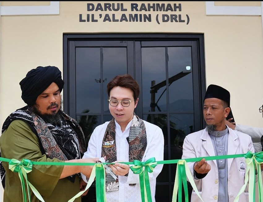 Richard Lee Bangun Masjid di Bogor, Diresmikan Tepat di Hari Maulid Nabi