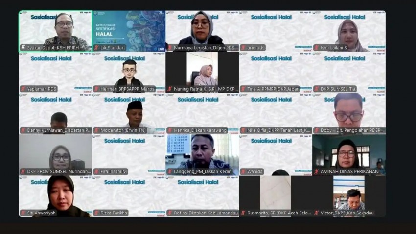 BPJPH & KKP Dorong Sertifikasi Halal Perikanan, Target Ekspor Global