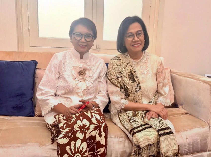Cerita Persahabatan Sri Mulyani dan Retno Marsudi, Bestie dari SMA hingga Kini
