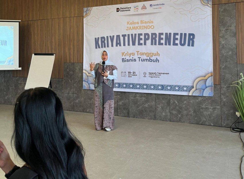 Jamkrindo Dorong UMKM Kriya Tangguh Lewat Program KriyativePreneur 2025