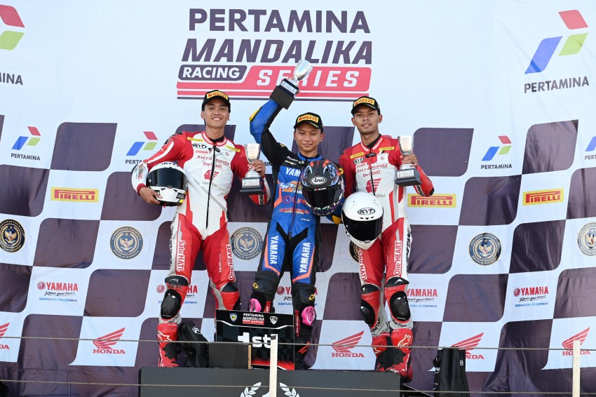 AHRT Dominasi Podium Mandalika Racing Series 2025, Adenanta & Herjun Tampil Gemilang