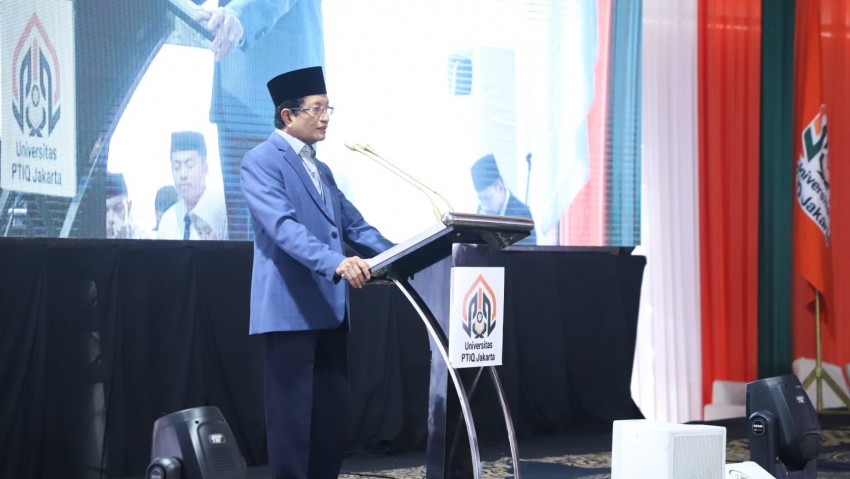 Menag Resmikan Kampus Peradaban Qurani Internasional PTIQ di Jakarta Utara