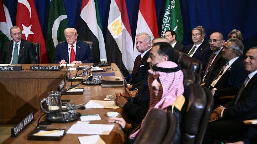Di Hadapan Pemimpin Arab, Trump Janjikan Stop Aneksasi Tepi Barat dan Usung 21 Poin Perdamaian