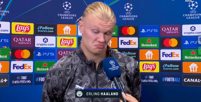 Kesal Berat! Haaland Ledek Performa Man City Setelah Gagal Menang Lawan Monaco