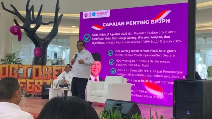 BPJPH: Sertifikasi Halal Gratis Jadi Momentum Warteg Naik Kelas di Era Industri Halal