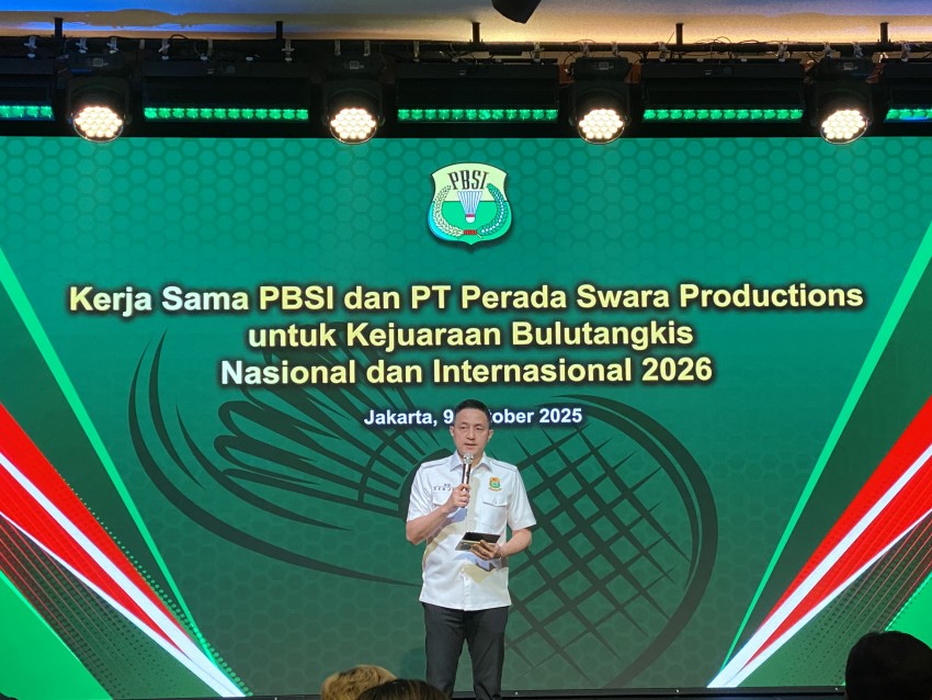 PBSI Siapkan Deretan Turnamen Bulutangkis Bergengsi 2026 Bareng PT Perada Swara Productions