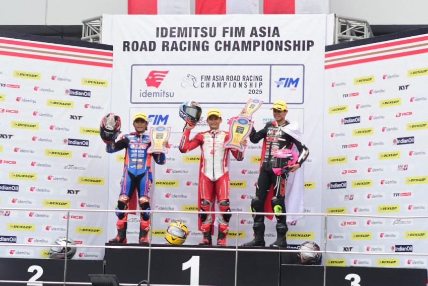 Tiga Podium di Sepang, Pebalap Astra Honda Perkokoh Dominasi di Asia Road Racing 2025