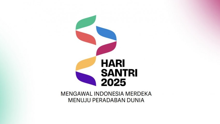 Hari Santri 2025: Tema dan Makna Logo 'Pita Cakrawala'