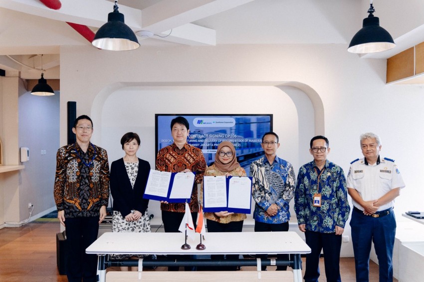 MRT Jakarta Teken Kontrak dengan Sumitomo, Tambah 8 Trainset Baru untuk Fase 2A Bundaran HI sampai Kota