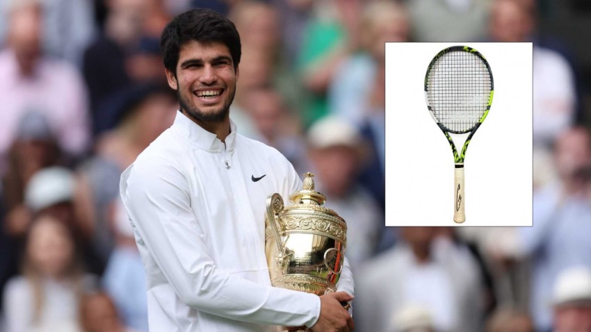 Raket Babolat Carlos Alcaraz Saat Juara di Wimbledon 2023 Terjual 2,7 Miliar dan Jadi Yang Termahal