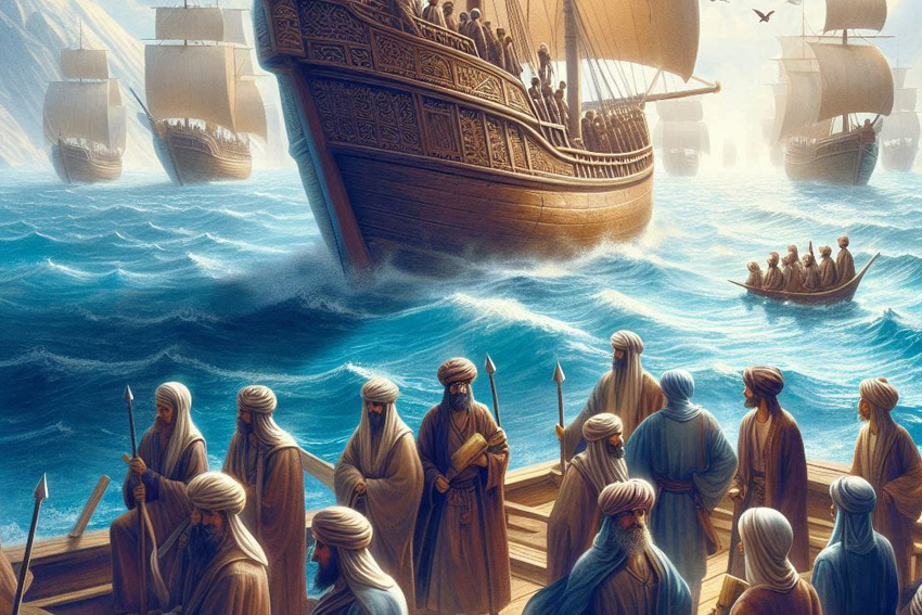 Kemenangan Laut Pertama Islam: Perang dengan Romawi di Siprus