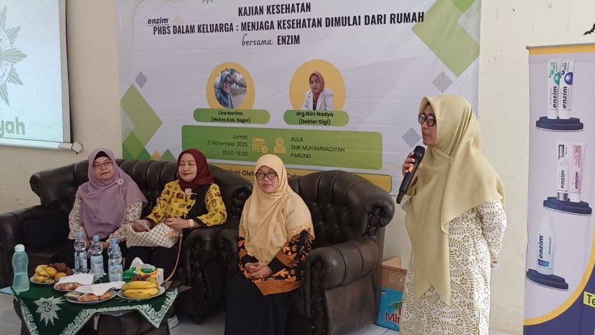 PHBS Dimulai dari Rumah, Aisyiyah Parung Dorong Ibu Lebih Aktif Jaga Keluarga