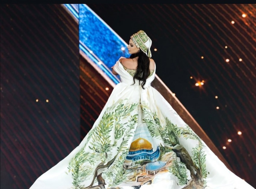 Makna Gaun Nadeen Ayoub di Panggung Miss Universe: Simbol Harmonis Muslim dan Kristen